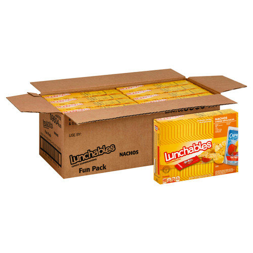 Lunchables Nachos Cheese & Salsa with Capri Sun Drink & Kit Kat Candy Bar  Kids Lunch Meal Kit, 10.7 oz - Harris Teeter