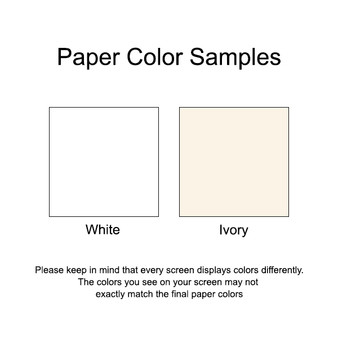 Envelopes Only for 4.5” x 6.25” Flat Cards or Fold Notes - 25/Set (EG2290) - Paper Colors