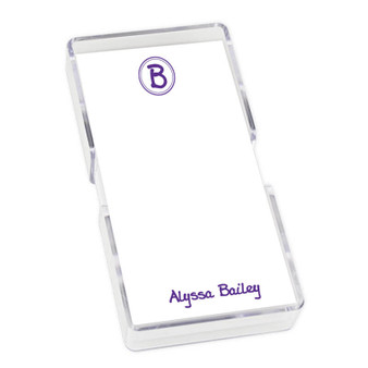 Summit Mini List Memos - White with Holder - 125/Set (EG1155) (font L34)