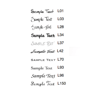 Personalized Wedding Bliss Napkin - 2 Names - Foil Pressed - 100/Set - (EG2680) - Lettering Styles - StationeryXpress.com