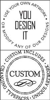 Your Logo Here Embosser Set - Custom Image Embossing Plate & Device (TD1089) Your Logo Here Embosser Set - Custom Image Embossing Plate & Device (TD1089)