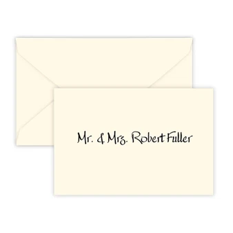 Couples Enclosure Card - Raised Ink - 50/Set (EG2031)