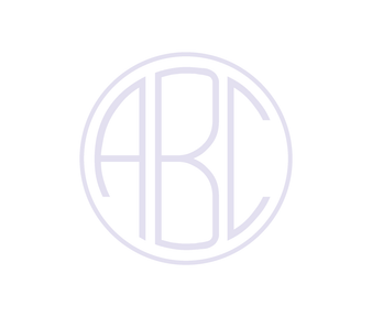 Henry Watercolor Monogrammed Large Notepad - L124 Henry Watercolor Monogrammed Large Notepad - L124