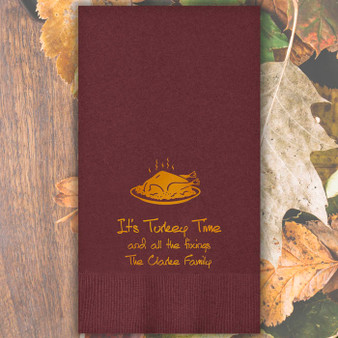 Fall Personalized Guest Towels - Foil Pressed - 100/Set - StationeryXpress.com Fall Personalized Guest Towels - Foil Pressed - 100/Set - StationeryXpress.com