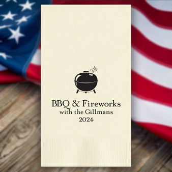 Independence Day Personalized Guest Towels - Foil Pressed - 100/Set -  StationeryXpress.com