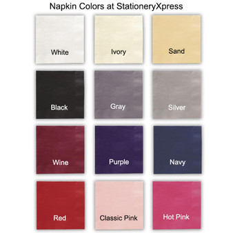 Milan Monogrammed Personalized Guest Towels - Embossed - 100/Set - (NX169) - Napkin Colors - StationeryXpress.com Milan Monogrammed Personalized Guest Towels - Embossed - 100/Set - (NX169) - Napkin Colors - StationeryXpress.com