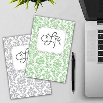 Classy Monogrammed Personalized Journal Set - EG1056 - StationeryXpress Classy Monogrammed Personalized Journal Set - EG1056 - StationeryXpress