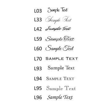 Harvard Memo Squares - White with Holder - Lettering Styles Options Harvard Memo Squares - White with Holder - Lettering Styles Options