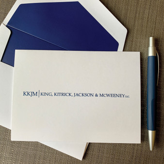 Your Logo Printed on Oversized Folded-Notes 4.5" x6.25" Optional Matte Ink Border | EG2157 | StationeryXpress  Your Logo Printed on Oversized Folded-Notes 4.5" x6.25" Optional Matte Ink Border | EG2157 | StationeryXpress