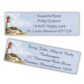 The Light House Personalized Address Labels - Script & Block Fonts! CC1006 | StationeryXpress The Light House Personalized Address Labels - Script & Block Fonts! CC1006 | StationeryXpress