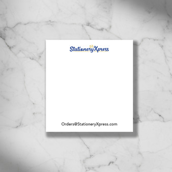 Your Logo Custom  Notepads 6" x 6" - Min 8 Sets | 275 Sheets (EG8023)