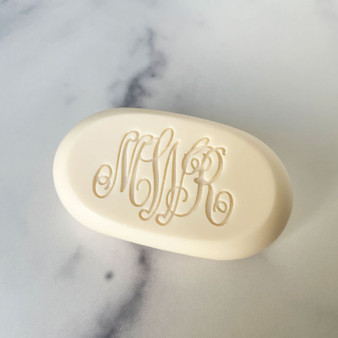 Classic Monogram Personalized Soap on Counter - Engraved - StationeryXpress.com Classic Monogram Personalized Soap on Counter - Engraved - StationeryXpress.com