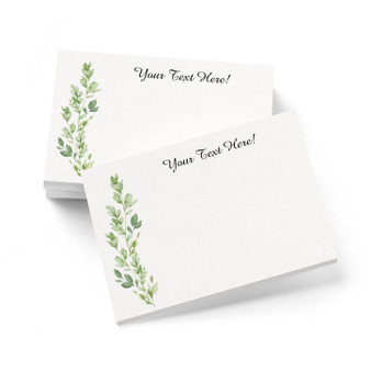 Modern Leaf Personalized Post-It Notes CC1009 | StationeryXpress Modern Leaf Personalized Post-It Notes CC1009 | StationeryXpress