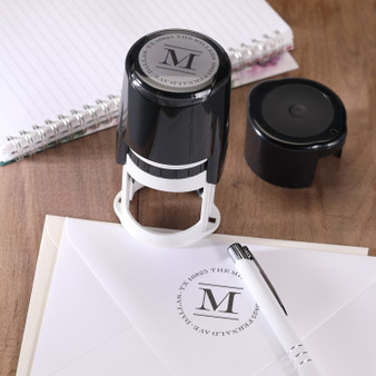 custom express self-inking stamper personal automatic