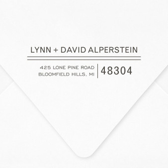 The Alperstein Personalized Self-Inking Address Stamp | 10,000+ impressions (CC1036)