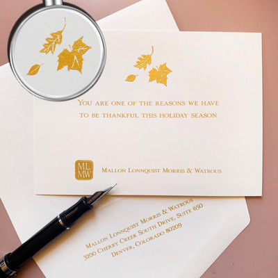 Best Stationery for Professional Thank-You Notes