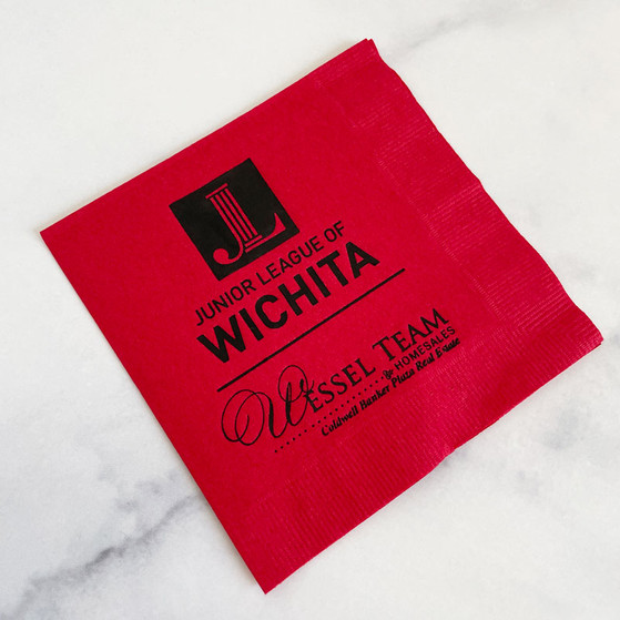 Your Logo Napkins Fully Custom HighQuality FoilPressed Napkins