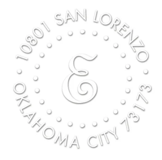 Circle Dots Personalized Monogrammed Embosser Set or Clip Only - StationeryXpress - TD6904 Circle Dots Personalized Monogrammed Embosser Set or Clip Only - StationeryXpress - TD6904