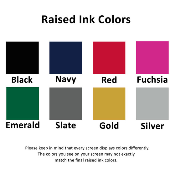 Bravado Corner Flat Cards Raised Ink Stationery | EG8013 | Stationery ...