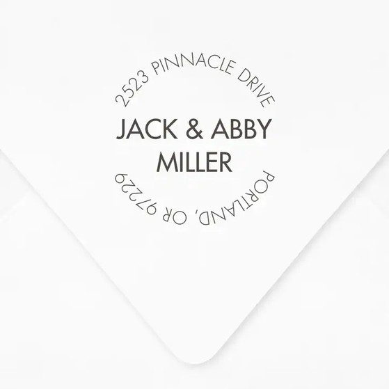 The Miller Personalized Self-Inking Address Stamp | 10,000+ impressions (CC1034)