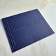 Classic Framed Fold Notes - Embossed Stationery - Navy Paper - EG1212 SationeryXpress.com