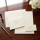 150 Piece Encore Monogrammed Stationery Set - Embossed Stationer
(No Ink or Color Used During Production)