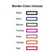 Oversized Tony Fold Notes - Matte Border Color Choices Oversized Tony Fold Notes - Matte Border Color Choices