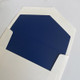 Navy Envelope Linings on ivory envelopes at StationeryXpress.com Navy Envelope Linings on ivory envelopes at StationeryXpress.com