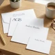 (15% OFF Sale!) 150 Piece Polo Stationery Set - 3 Flat Card Sizes - Raised Ink Stationery