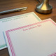 Colony Personalized Flat Cards - Raised Ink Stationery