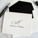 Name & Initial Fold Notes - Raised Ink Stationery - EG2183 - StationeryXpress.com
