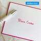 Personalized Thank You Fold Notes for Men & Women - Multiple Fonts - EG7090 - StationeryXpress
