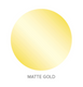 Matte Gold Foil Seal Matte Gold Foil Seal