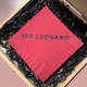 Your Logo Napkins Example: Black Foil-Pressed on Red Napkins Your Logo Napkins Example: Black Foil-Pressed on Red Napkins
