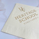Your Logo Cocktail Beverage Napkins - Gold Foil-Pressed Design on Ivory Napkins - StationeryXpress.com Your Logo Cocktail Beverage Napkins - Gold Foil-Pressed Design on Ivory Napkins - StationeryXpress.com