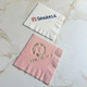 Your Logo Cocktail/Beverage Napkins - White Napkins with full-color flat ink and Classic Pink Napkins with gold foil - StationeryXpress.com Your Logo Cocktail/Beverage Napkins - White Napkins with full-color flat ink and Classic Pink Napkins with gold foil - StationeryXpress.com