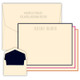 Monte Embossed Flat Cards - Optional Border - Multiple Fonts - Embossed Stationery -  (EG2350) Monte Embossed Flat Cards - Optional Border - Multiple Fonts - Embossed Stationery -  (EG2350)