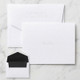 All American Small Name Fold Notes - Embossed Stationery