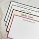 Personalized Bordered Flat Cards - Multiple Font Styles (SX2330) StationeryXpress.com Personalized Bordered Flat Cards - Multiple Font Styles (SX2330) StationeryXpress.com