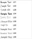 Polished Name & Bordered Frame Flat Cards - Lettering Styles Polished Name & Bordered Frame Flat Cards - Lettering Styles