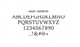 Sorenson Personalized Self-Inking Address Stamp Font