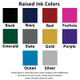 Personalized or Blank Envelopes Only - 4.8" x 7" - Raised Ink Colors Personalized or Blank Envelopes Only - 4.8" x 7" - Raised Ink Colors