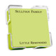 Petite Square Colorful Memo Notepads with Acrylic Holder (EG2001)