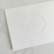 Your Logo Embossed on Fold Notes 4 x 5 - Shown on White Paper with no border - StationeryXpress - EG5059 Your Logo Embossed on Fold Notes 4 x 5 - Shown on White Paper with no border - StationeryXpress - EG5059