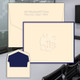 Your Logo Embossed on Folded Notes with Optional Border - Custom Order Embossed Stationery (EG5059) Your Logo Embossed on Folded Notes with Optional Border - Custom Order Embossed Stationery (EG5059)