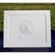 Your Logo Embossed Knightsbridge Frame on Folded Notes Your Logo Embossed Knightsbridge Frame on Folded Notes
