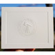 Custom Embossed Stationery Fold Notes with Knightsbridge Frame Custom Embossed Stationery Fold Notes with Knightsbridge Frame