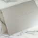 StationeryXpress Embossed Stationery Gift Box Close Up