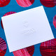 Your Logo Embossed Tradition Frame on Folded Notes - Custom Order Embossed Stationery (EG5063) Your Logo Embossed Tradition Frame on Folded Notes - Custom Order Embossed Stationery (EG5063)