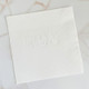 Your Logo Cocktail Napkins - Embossed Custom Napkins - White Napkin with Custom Logo Design by StationeryXpress Your Logo Cocktail Napkins - Embossed Custom Napkins - White Napkin with Custom Logo Design by StationeryXpress